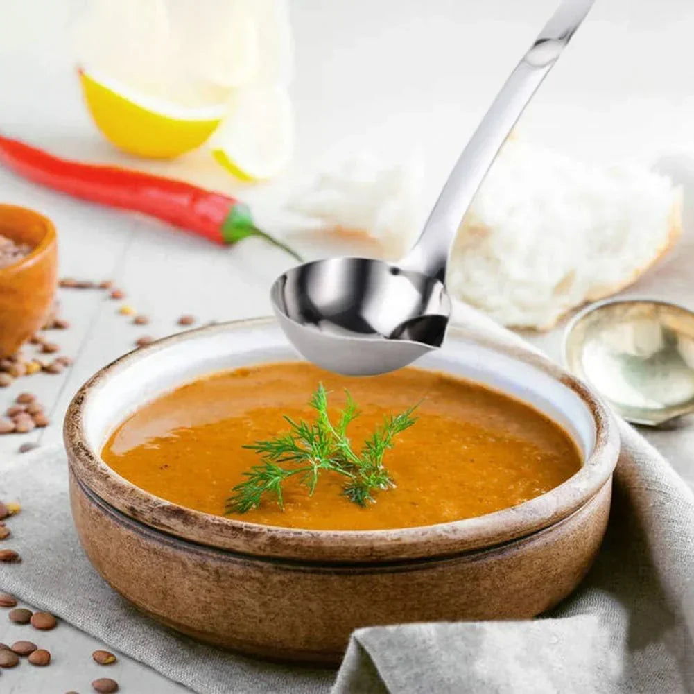 Stainless Steel Spoon Oil Soup Separator ( High Quality )