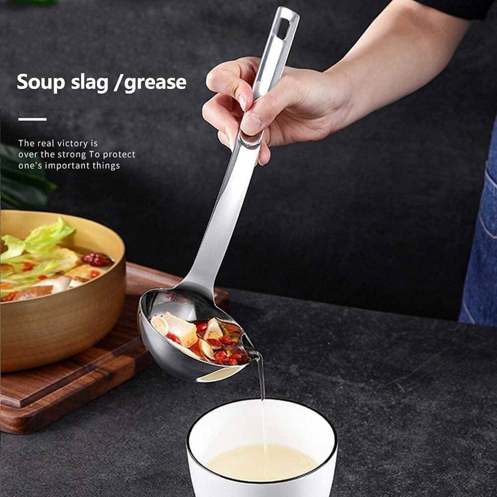 Stainless Steel Spoon Oil Soup Separator ( High Quality )