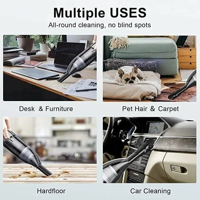 Rechargeable Mini Vacuum Car Cleaner