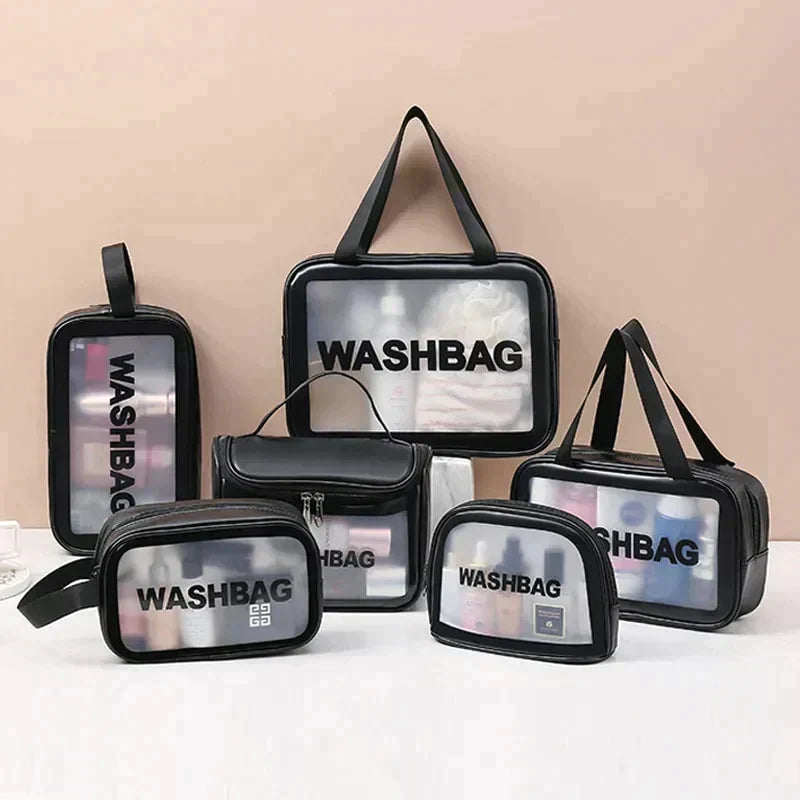 Travel Skincare Waterproof Wash Bag (Set of 3)