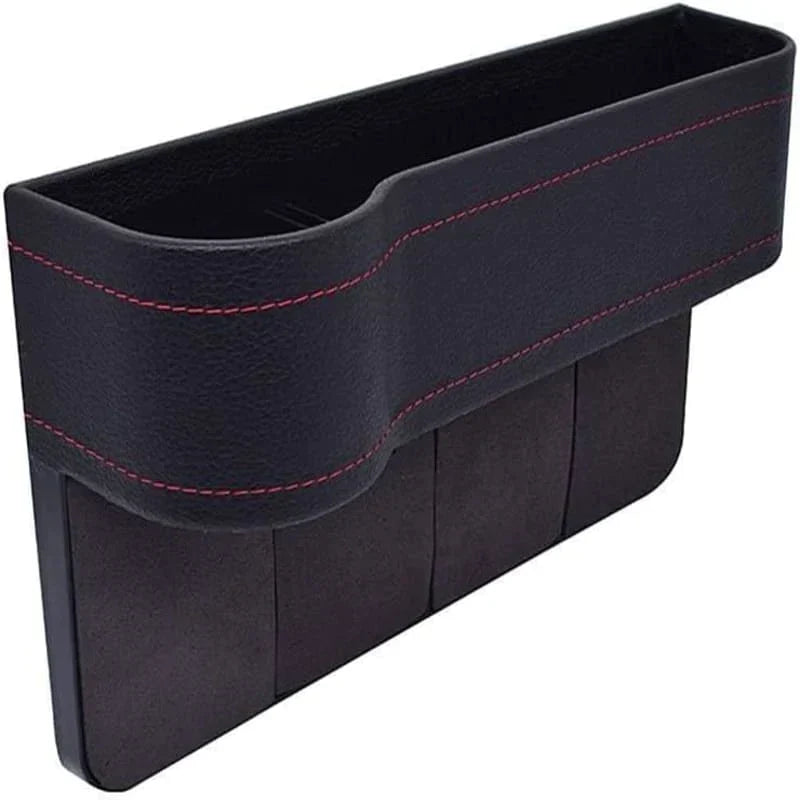 Leather Car Seat Organiser Space Storage Box