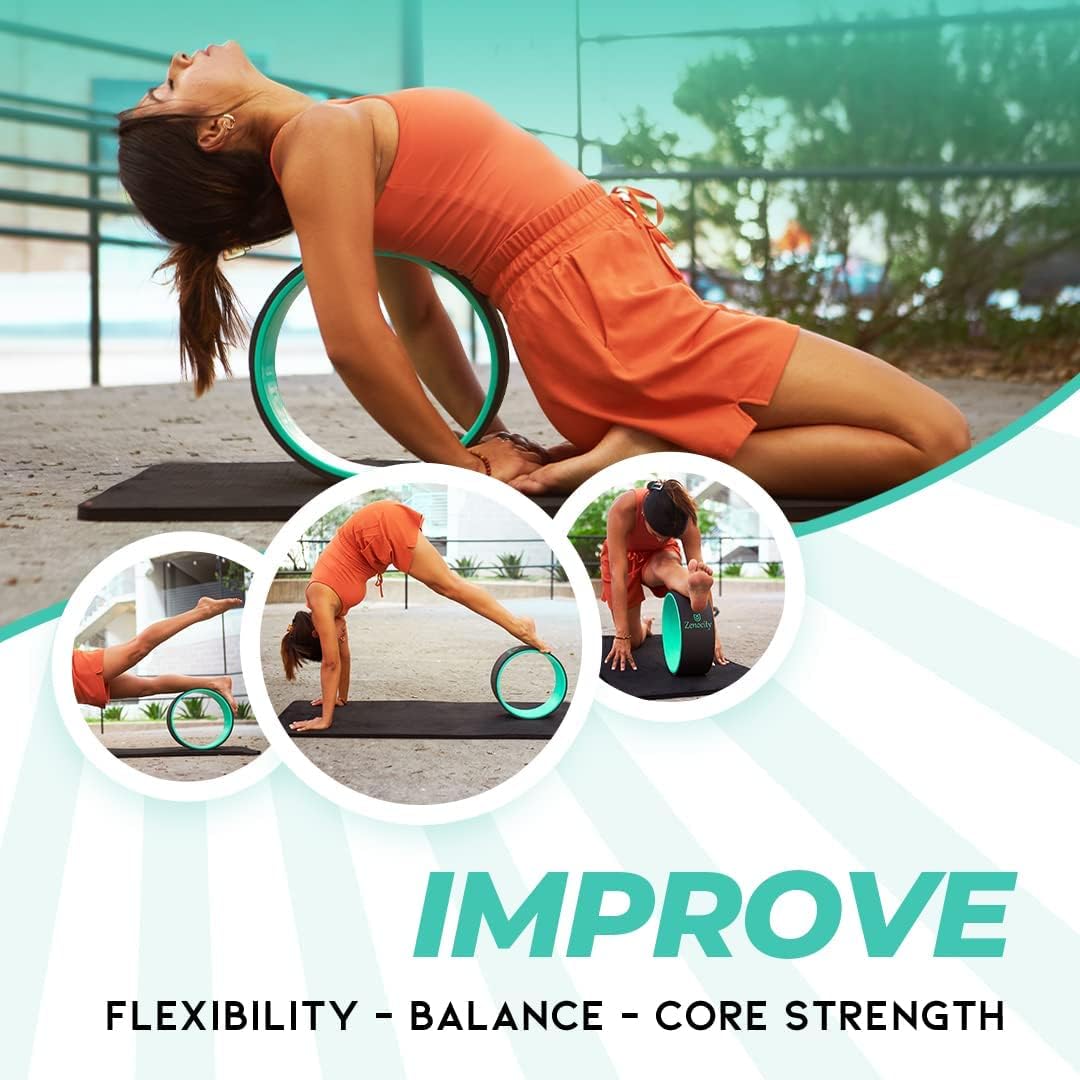 Back Pain Relief yoga ring roller for Stretching